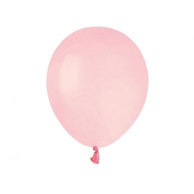 Pasteliniai švelniai rausvi balionai „Powder Pink“ – vienspalviai lateksiniai balionai 13 cm, 30 cm, 33 cm, 48 cm 4 Pasteliniai švelniai rausvi balionai „Powder Pink“ – vienspalviai lateksiniai balionai 13 cm, 30 cm, 33 cm, 48 cm 4