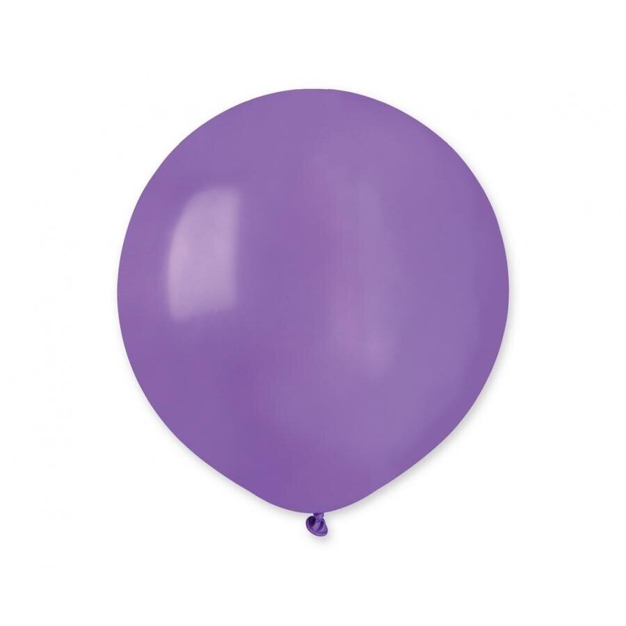 Balionai vienspalviai pasteliniai, violetinės levandų spalvos 2