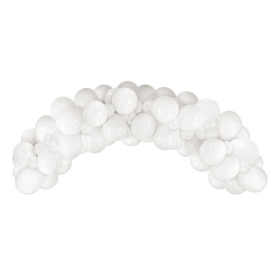 Balloon garland B&C, white, 70 pcs Balloon garland B&C, white, 70 pcs