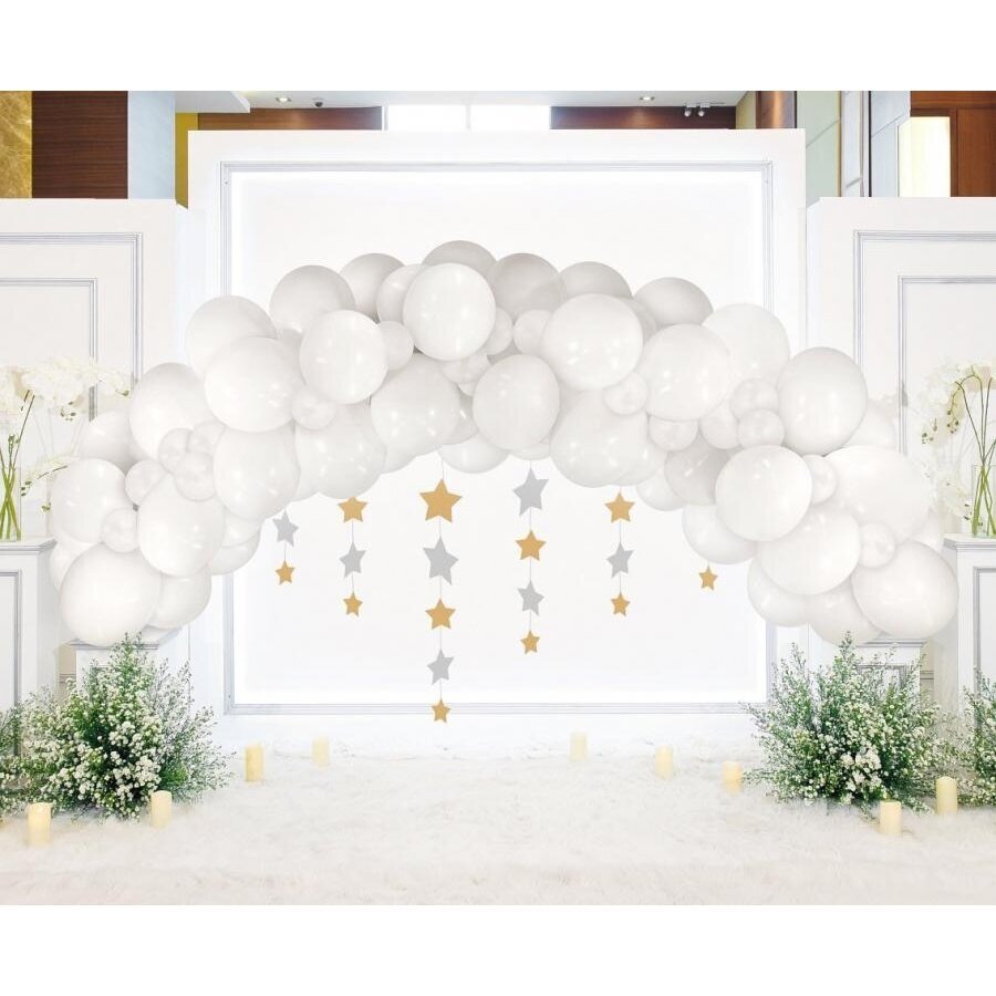 Balloon garland B&C, white, 70 pcs 2 Balloon garland B&C, white, 70 pcs 2