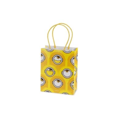 Подарочные пакетики «Миньоны» (Minions), 12 × 15,5 × 6 см, 6 шт. – для детского дня рождения Подарочные пакетики «Миньоны» (Minions), 12 × 15,5 × 6 см, 6 шт. – для детского дня рождения