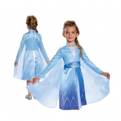 Elsa Classic role-play costume - Frozen 2 (licensed), size S (5-6 yrs) Elsa Classic role-play costume - Frozen 2 (licensed), size S (5-6 yrs)