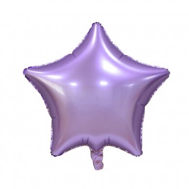 Folinis žvaigždės formos balionas "Žvaigždutė", alyvinė violetinė (44 cm) Folinis žvaigždės formos balionas "Žvaigždutė", alyvinė violetinė (44 cm)