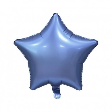 Foil balloon "Star", matt, violet, 19 inches Foil balloon "Star", matt, violet, 19 inches