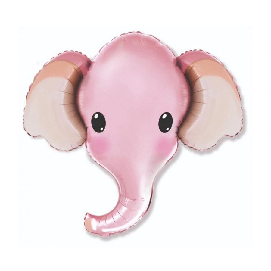 Foil balloon 24" FX Elephant (pink) Foil balloon 24" FX Elephant (pink)