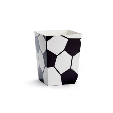 Futbolo temos spragėsių dėžutė 7 × 7 × 12 cm – užkandžių dėžutė vaikų šventei