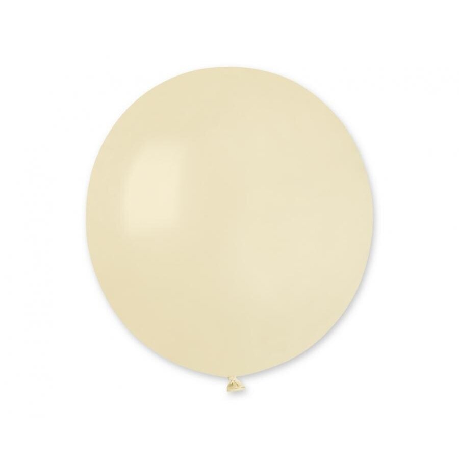 Balionai vienspalviai pasteliniai, ivory 6