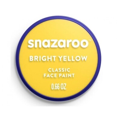 Yellow Face Paint “Snazaroo Bright Yellow” 18.8 g – Dermatologically Tested Face Paint Yellow Face Paint “Snazaroo Bright Yellow” 18.8 g – Dermatologically Tested Face Paint