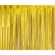 Girlianda - užuolaida lietutis, aukso (200x100 cm)