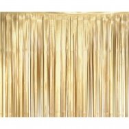 Girlianda - užuolaida lietutis, sendinto aukso (200x100 cm)