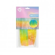 Girlianda - užuolaida lietutis, pastelinės spalvos OMBRE (200x100 cm)