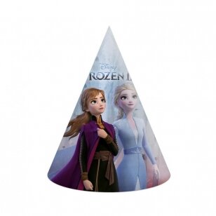 Gimtadienio kepurėlės "Frozen 2" (6 vnt)