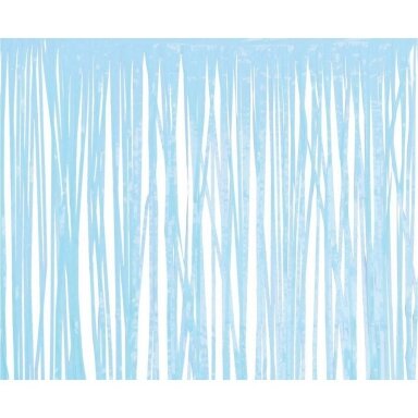 Girlianda - užuolaida lietutis, žydros melsvos spalvos (200x100 cm) Girlianda - užuolaida lietutis, žydros melsvos spalvos (200x100 cm)