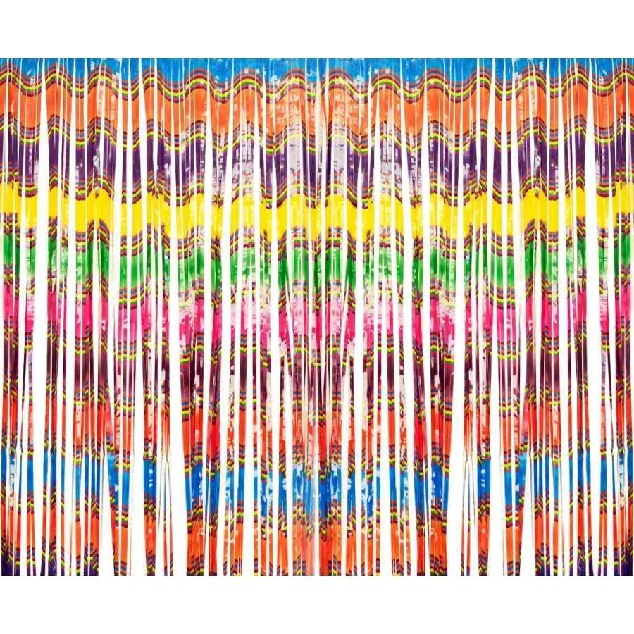 Декоративная бахрома "Цветные волны", 100 x 200 см Декоративная бахрома "Цветные волны", 100 x 200 см