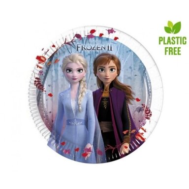 Lėkštutės popierinės Ledo šalis "Frozen 2" (8vnt./20cm) Lėkštutės popierinės Ledo šalis "Frozen 2" (8vnt./20cm)