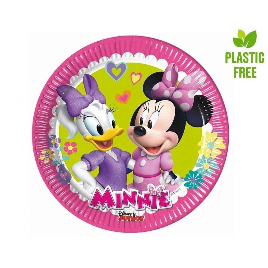 Paper plates Minnie Happy Helpers (Disney), next generation, 20cm, 8 pcs (plastic-free) Paper plates Minnie Happy Helpers (Disney), next generation, 20cm, 8 pcs (plastic-free)