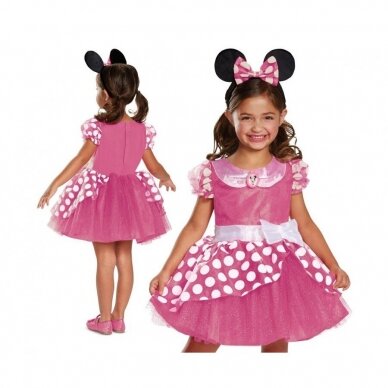 Pelytės Minės kostiumas "Minnie Mouse" (5-6m.) Pelytės Minės kostiumas "Minnie Mouse" (5-6m.)