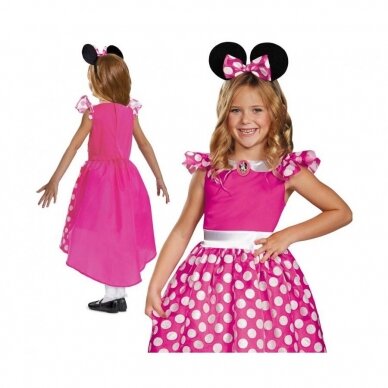 Pelytės Minės kostiumas suknelė "Minnie Mouse" (5-6m.) Pelytės Minės kostiumas suknelė "Minnie Mouse" (5-6m.)