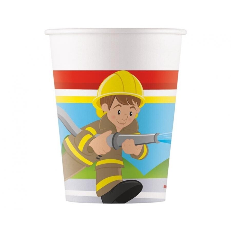 Paper cups (WM) Firefighters, 200ml, 8 pcs (SUP label) Paper cups (WM) Firefighters, 200ml, 8 pcs (SUP label)