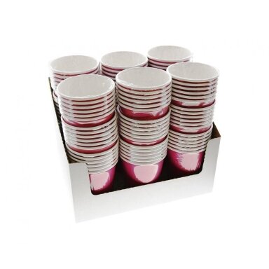 Puodeliai popieriniai, ryškūs rožiniai (6 vnt./250 ml) Puodeliai popieriniai, ryškūs rožiniai (6 vnt./250 ml)