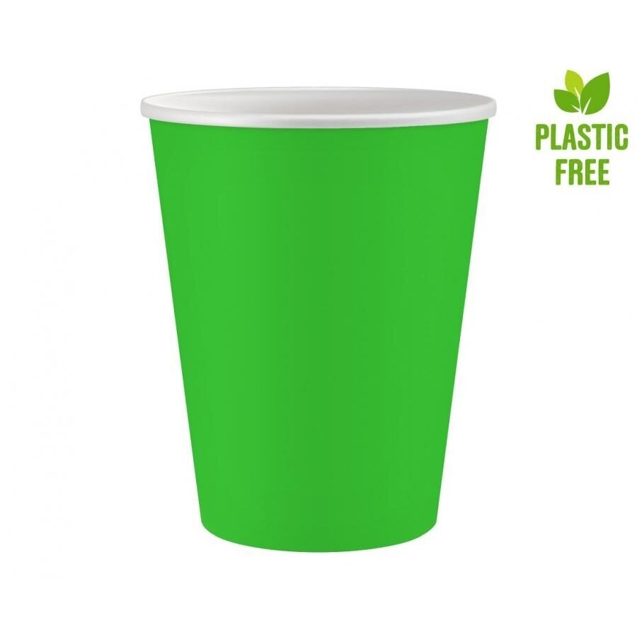 Puodeliai popieriniai vienspalviai, žalia pistacijų ( 6vnt./250 ml ) Puodeliai popieriniai vienspalviai, žalia pistacijų ( 6vnt./250 ml )