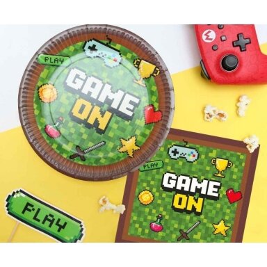 Servetėlės kompiuteriniai žaidimai tema "Game on" (20vnt/33x33cm) Servetėlės kompiuteriniai žaidimai tema "Game on" (20vnt/33x33cm)