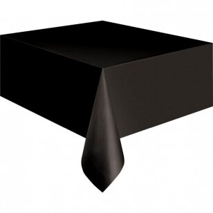 Staltiesė, juoda (137x274 cm)