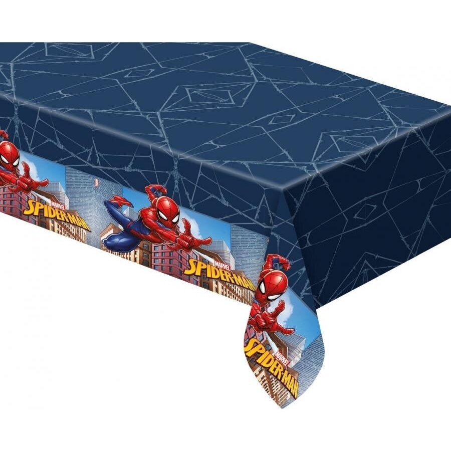 Plastic tablecloth "Spiderman Crime Fighter" 120x180 cm Plastic tablecloth "Spiderman Crime Fighter" 120x180 cm
