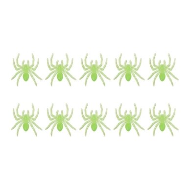 Tamsoje šviečiantys vorai, 3x3,5 cm, 10 vnt. 1