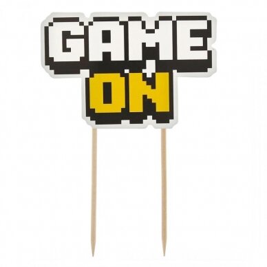 Cake topper Game on Cake topper Game on