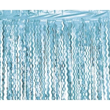 Turkio spalvos dekoratyvinė užuolaida „Lietutis“ 100 x 200 cm – blizgi fotosienelės dekoracija šventėms Turkio spalvos dekoratyvinė užuolaida „Lietutis“ 100 x 200 cm – blizgi fotosienelės dekoracija šventėms