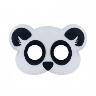 Veltinio kaukė "Panda”