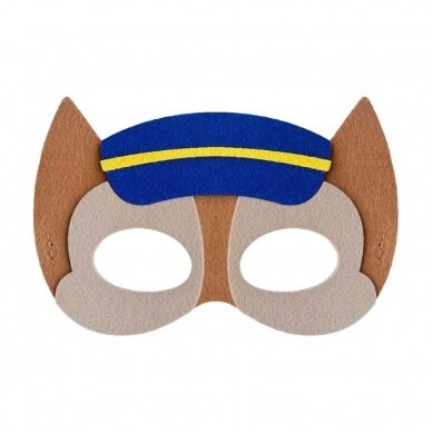 Veltinio kaukė "Paw Patrol Chase" Veltinio kaukė "Paw Patrol Chase"